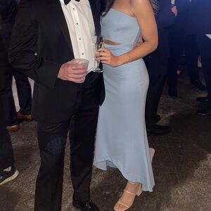 Revolve Blue Evening Gown